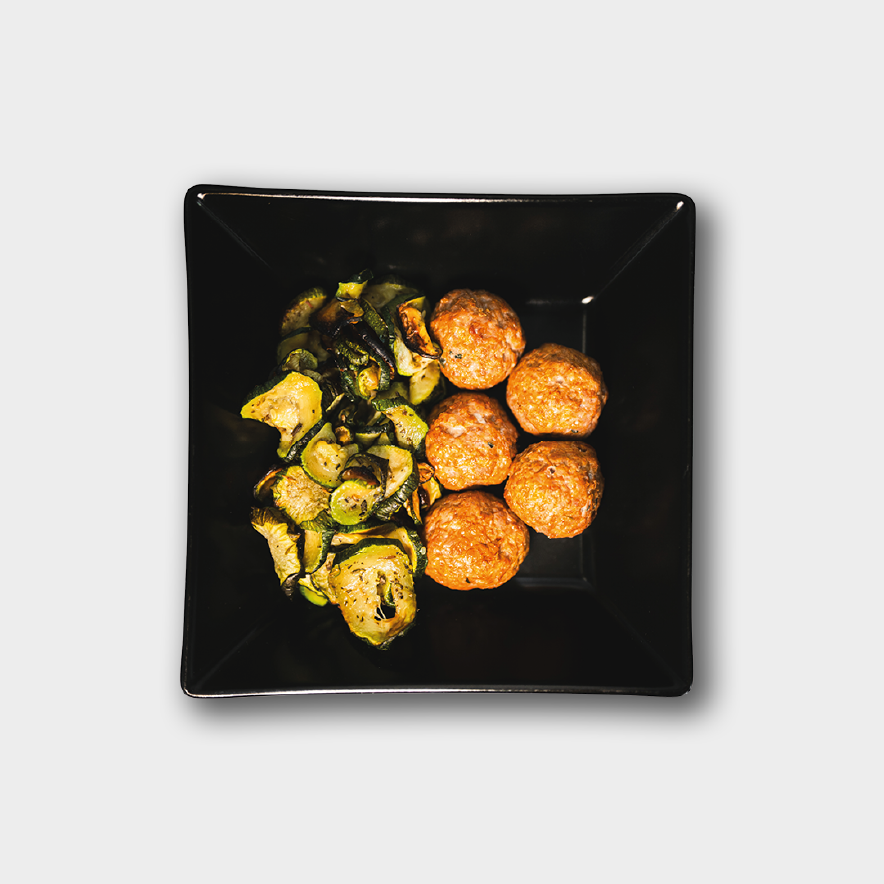 POLPETTE LIGHT DI VITELLO CON VERDURE