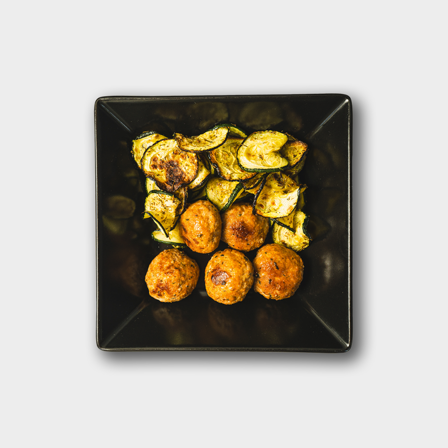 POLPETTE LIGHT DI VITELLO CON VERDURE