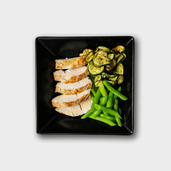 STRACCETTI DI POLLO GRIGLIATI CON VERDURE