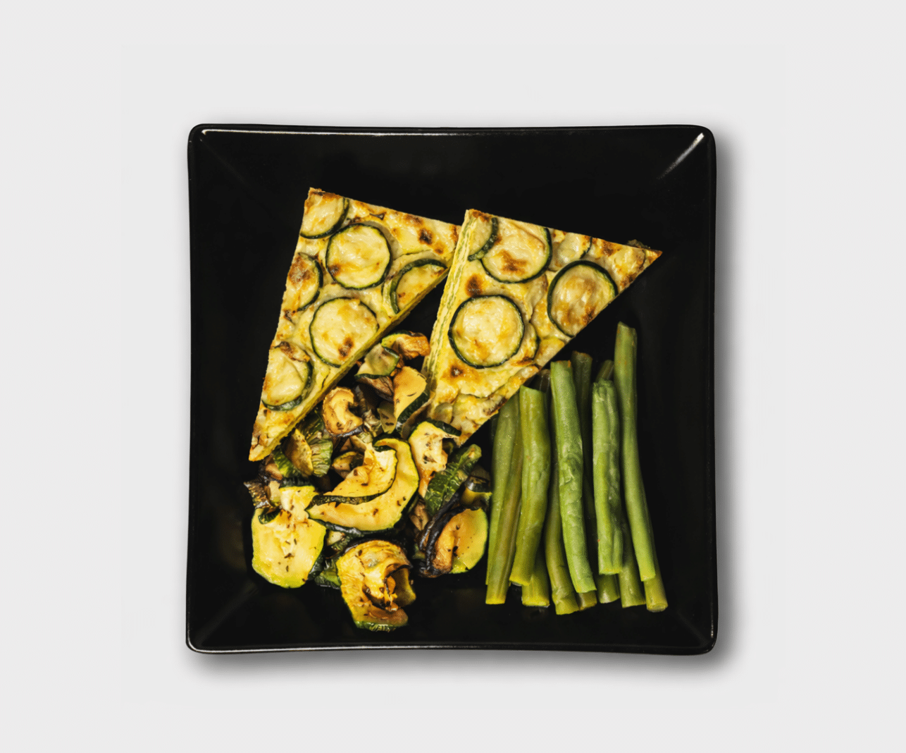 FRITTATA AL FORNO DI ZUCCHINE CON VERDURE